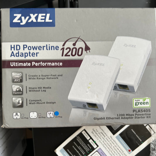 ZyXEL HD Powerline adapter 1200